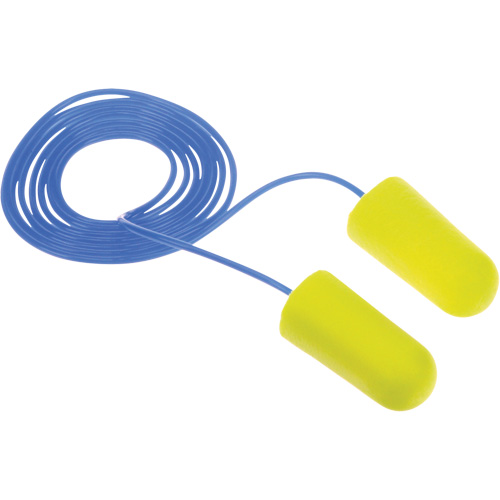 E-A-Rsoft Yellow Neon Earplugs, Bulk - Polybag, Corded Pryde Industrial Inc.