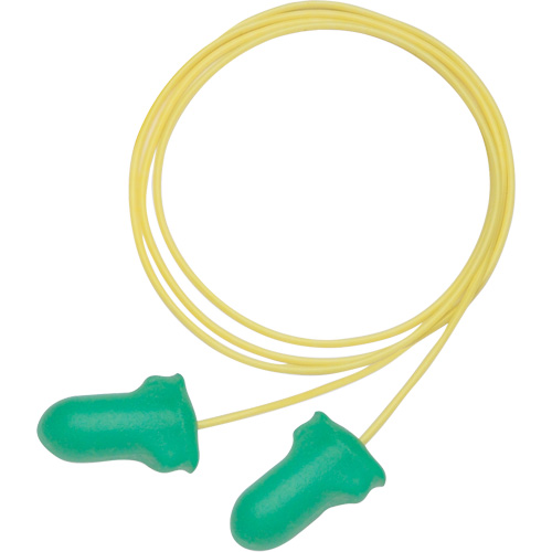 Bouchons d'oreilles en mousse &agrave; basse pression Maximum Lite de Howard Leight, Paire - Sac en poly, Avec cordon Pryde Industrial Inc.