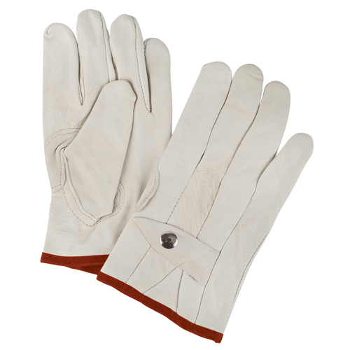 Standard-Duty Ropers Gloves, Small, Grain Cowhide Palm Pryde Industrial Inc.