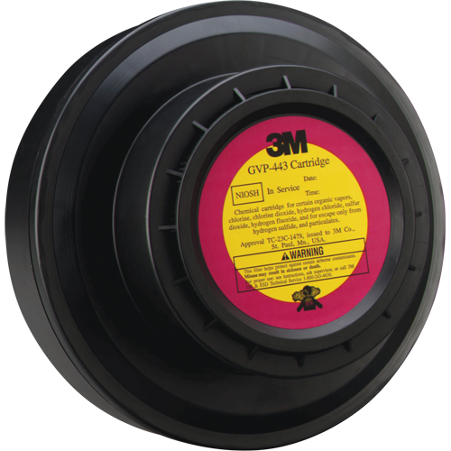 Powered Air Purifying Respirators (PAPR) Cartridge, Acid Gas/Organic Vapour, Pack of 1 Pryde Industrial Inc.