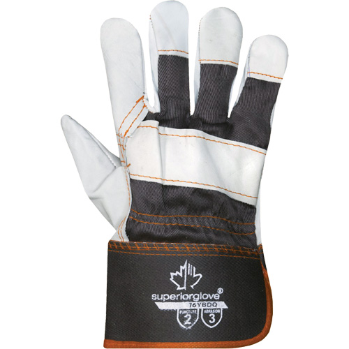 Endura&reg; Sweat-Absorbing Gloves, X-Large, Grain Cowhide Palm, Cotton Inner Lining Pryde Industrial Inc.