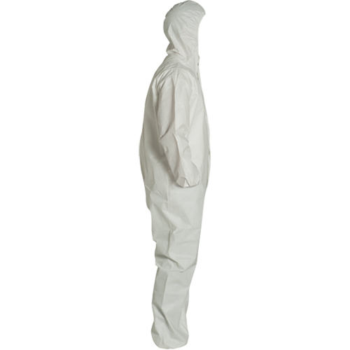 ProShield&reg; 60 Coveralls, Small, White, Microporous Pryde Industrial Inc.