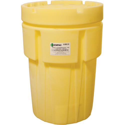 Poly-Overpack&reg; 110 Salvage Drum, 103 US gal., Stationary Pryde Industrial Inc.