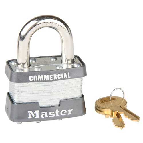 Cadenas &agrave; goupilles, Cl&eacute;s identiques, Acier lamin&eacute;, Largeur de 1-3/4" Pryde Industrial Inc.