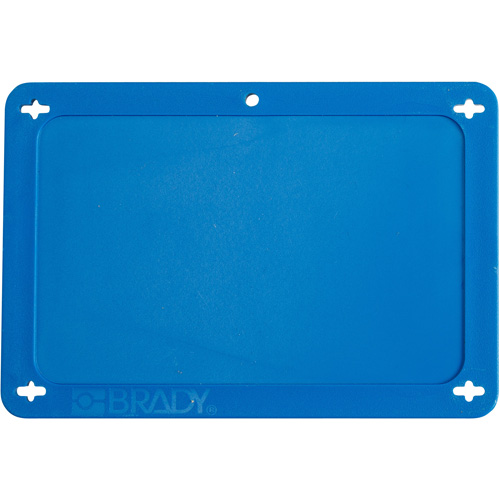 &eacute;tiquette vierge pour vanne, Plastique, 4-3/4" la x 3-1/4" h Pryde Industrial Inc.