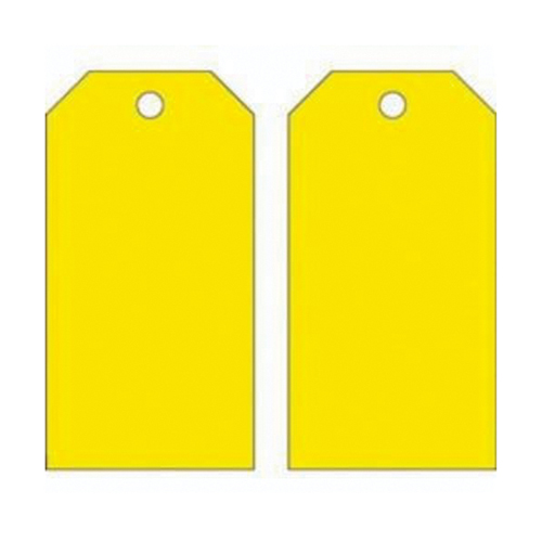 &eacute;tiquettes vierges autoplastifiantes pour la pr&eacute;vention des accidents, M&eacute;tal, 3" la x 5-3/4" h Pryde Industrial Inc.