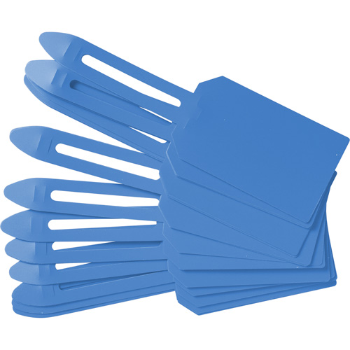 &eacute;tiquettes de cadenassage vierges en plastique, Plastique, 3-1/4" la x 5-4/5" h, Vierge Pryde Industrial Inc.
