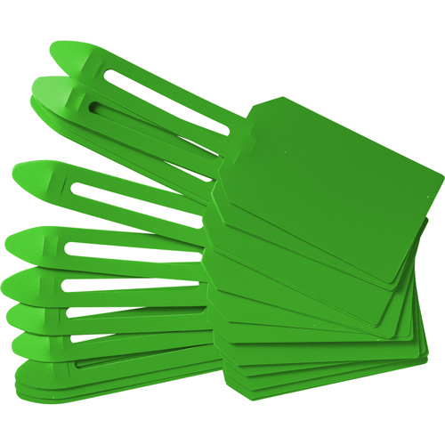 &eacute;tiquettes de cadenassage vierges en plastique, Plastique, 3-1/4" la x 5-4/5" h, Vierge Pryde Industrial Inc.