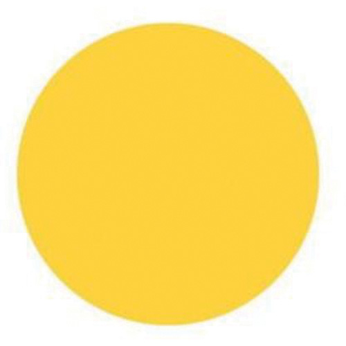 &eacute;tiquettes rondes inscriptibles, Cercle, 3" lo x 3" la, Jaune Pryde Industrial Inc.