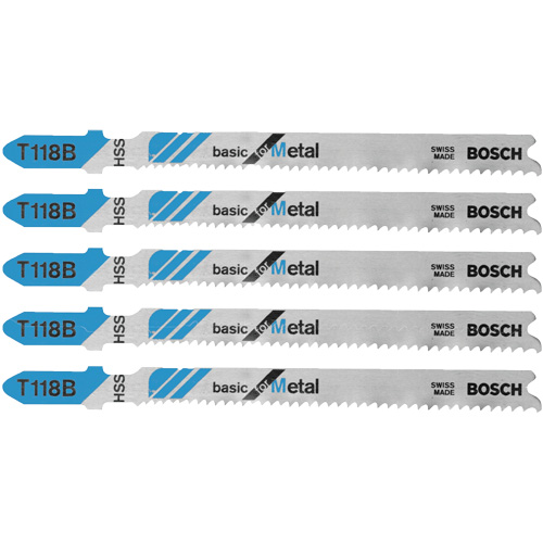 Lames de scie sauteuse de base pour le m&eacute;tal, Acier rapide, Tige en T, 3-5/8" lo Pryde Industrial Inc.