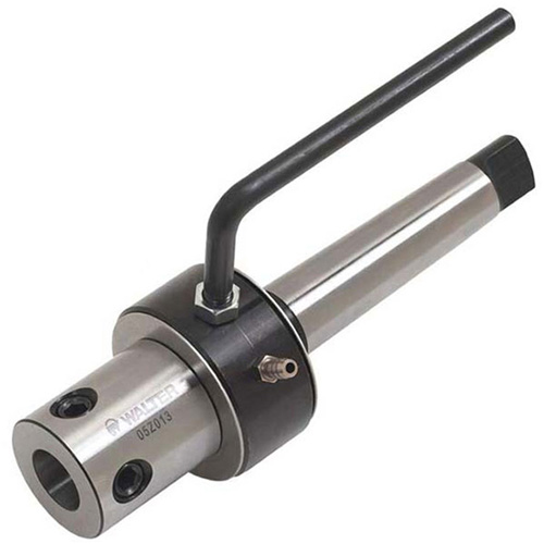 Adaptateur de queue &agrave; c&ocirc;ne Morse avec induceur de lubrifiant Pryde Industrial Inc.