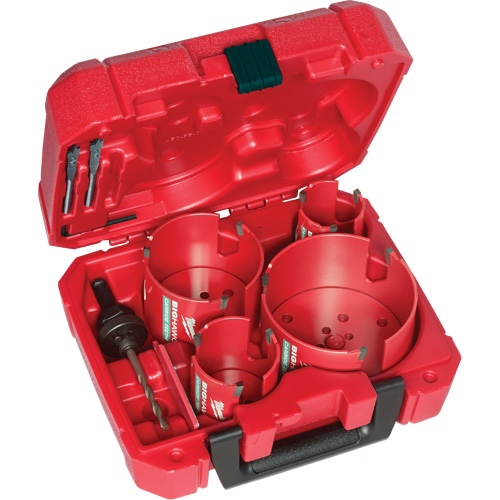 Ensemble de scie cloche Big Hawg, 8 morceaux Pryde Industrial Inc.