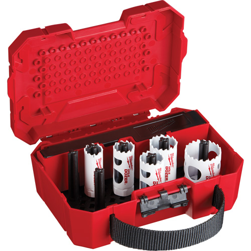 Ensemble de scie cloche Hole Dozer, 9 morceaux Pryde Industrial Inc.