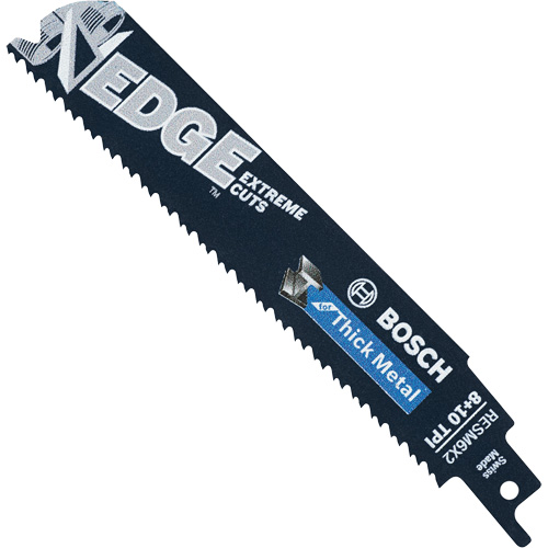 Lames de scie alternative Edge, Bim&eacute;tal, 8/10 Dents par pouce, 6" lo Pryde Industrial Inc.