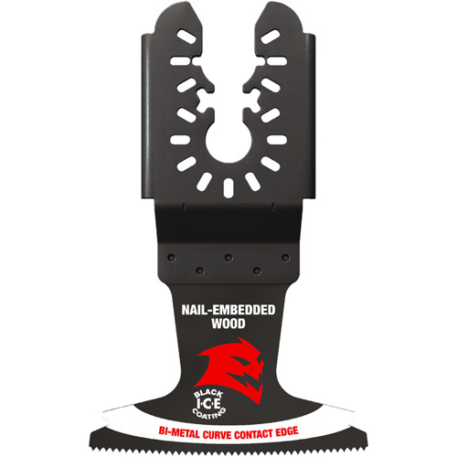 Demo Demon 2-1/2" Universal Fit Bi-Metal Oscillating Blade for Nail-Embedded Wood Pryde Industrial Inc.