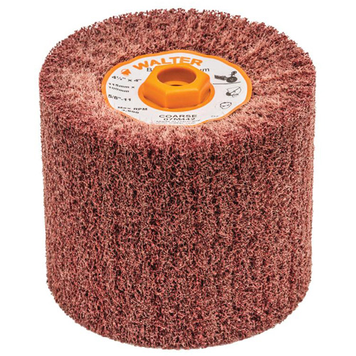 Tambour de conditionnement de surface Blendex, 4-1/2" dia. x 4" la, 5/8"-11 Arbre, Grain Cors&eacute; Pryde Industrial Inc.