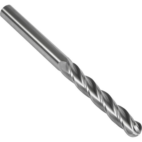 Fraise en bout sph&eacute;rique extra longue 30° S147, 1/2" dia., 6" lo, 4 cannelures, 1/2" tige, Carbure Pryde Industrial Inc.