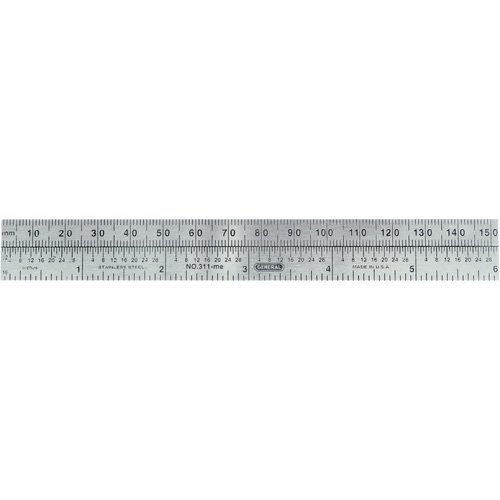 R&egrave;gle flexible de pr&eacute;cision &eacute;conomique, 6" lo, Acier Pryde Industrial Inc.