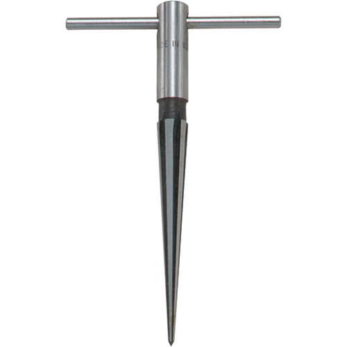 T-Handle Reamer, #130, Straight Flute, Steel, Taper Shank Pryde Industrial Inc.