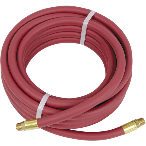 Heavy-Duty Air Hose, Air, PVC, 3/8" dia. x 25', 300 psi, 3/8" NPT Pryde Industrial Inc.