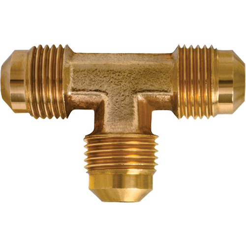 Flare Tee Forged-tube On 3 Ends, 3/8" x 3/8" x 1/4" Pryde Industrial Inc.