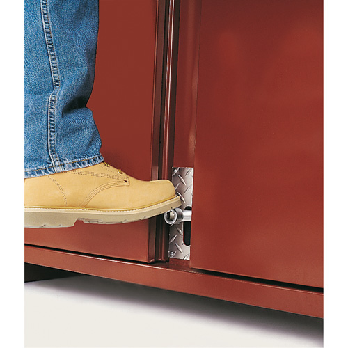 Jobsite Shelf Cabinet, Steel, 47.5 Cubic Feet, Red Pryde Industrial Inc.