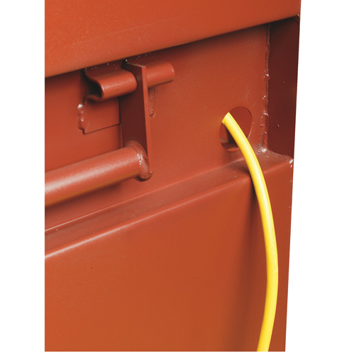 Jobsite Shelf Cabinet, Steel, 47.5 Cubic Feet, Red Pryde Industrial Inc.