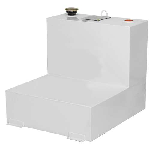 R&eacute;servoir de transfert pour carburant en acier, Acier, Capacit&eacute; 48 gal., Blanc Pryde Industrial Inc.