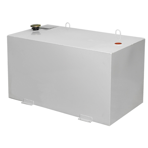 R&eacute;servoir de transfert pour carburant en acier, Acier, Capacit&eacute; 100 gal., Blanc Pryde Industrial Inc.