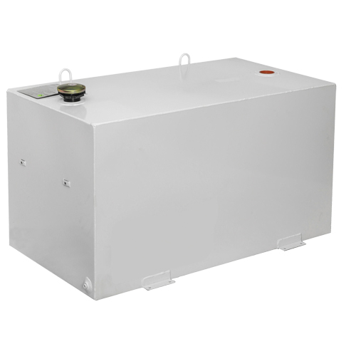 R&eacute;servoir de transfert pour carburant en acier, Acier, Capacit&eacute; 100 gal., Blanc Pryde Industrial Inc.