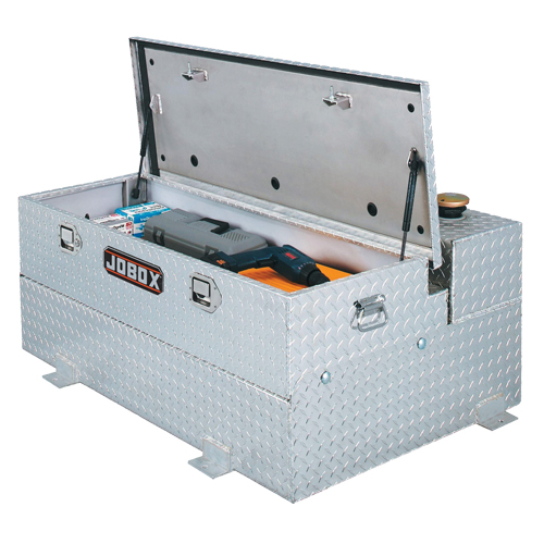 R&eacute;servoir de transfert pour carburant & coffre en aluminium, Aluminium, Capacit&eacute; 74 gal., Argent Pryde Industrial Inc.