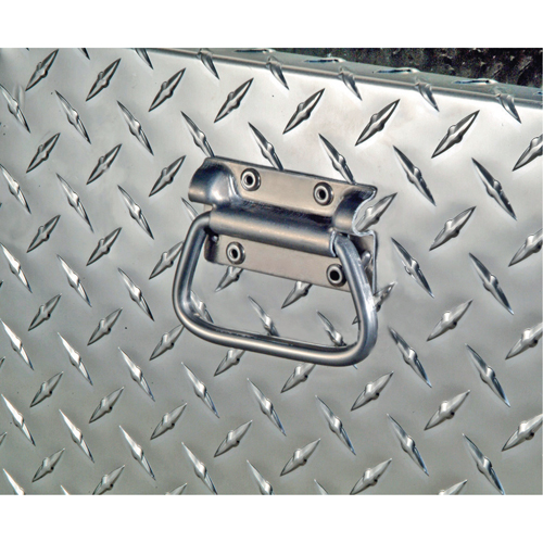 R&eacute;servoir de transfert pour carburant & coffre en aluminium, Aluminium, Capacit&eacute; 74 gal., Argent Pryde Industrial Inc.