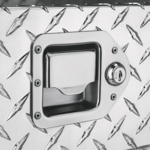 R&eacute;servoir de transfert pour carburant & coffre en aluminium, Aluminium, Capacit&eacute; 74 gal., Argent Pryde Industrial Inc.