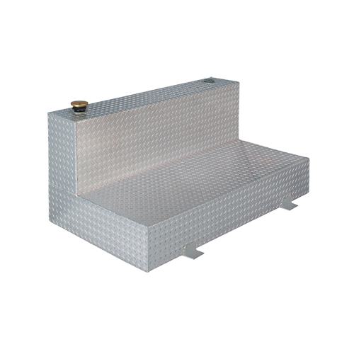 R&eacute;servoir de transfert pour carburant en aluminium, Aluminium, Capacit&eacute; 100 gal., Argent Pryde Industrial Inc.