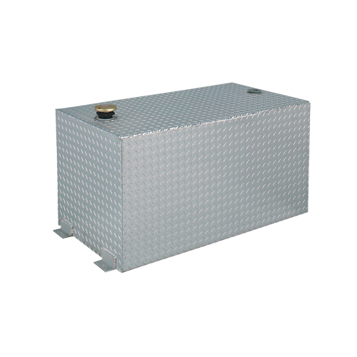 R&eacute;servoir de transfert pour carburant en aluminium, Aluminium, Capacit&eacute; 100 gal., Argent Pryde Industrial Inc.