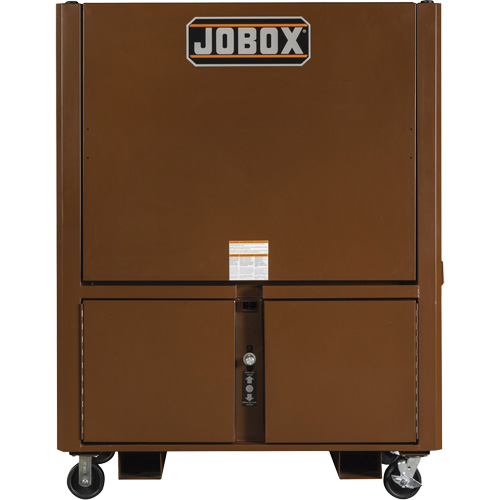 Field Office Jobsite Box, 33" W x 63" D x 80" H, Steel, Red Pryde Industrial Inc.
