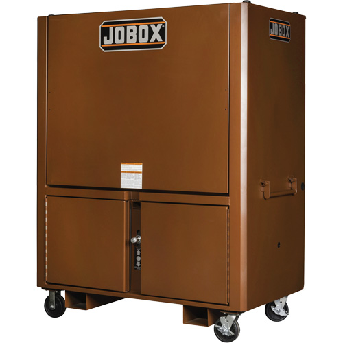 Field Office Jobsite Box, 33" W x 63" D x 80" H, Steel, Red Pryde Industrial Inc.