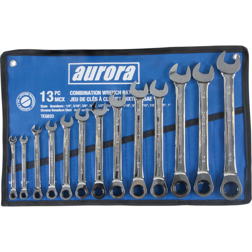 Fixed Head Wrench Set, 13 Pieces, Imperial Pryde Industrial Inc.