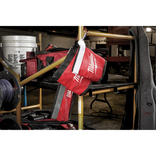 Multi-Size Zipper Pouches - Set of 3, Canvas, 3 Pockets, Black/Red Pryde Industrial Inc.