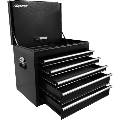 Coffre &agrave; outils pour camion, 27" la, 5 tiroirs, Noir Pryde Industrial Inc.