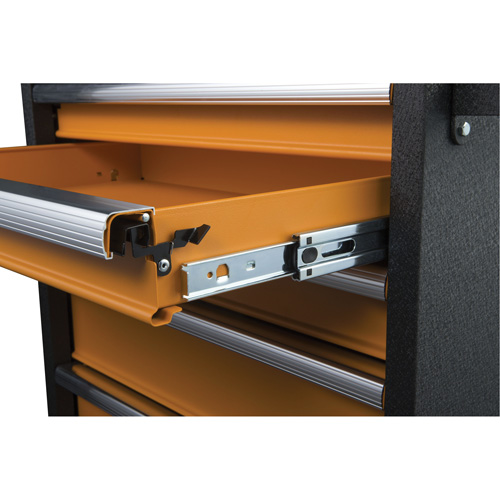 Coffre &agrave; outils de s&eacute;rie GSX, 26" la, 4 tiroirs, Noir/Orange Pryde Industrial Inc.