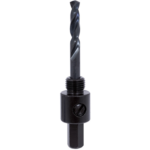 Tri-Sided Holesaw Arbor, 9/16" - 1-3/16", 3/8" Shank Pryde Industrial Inc.