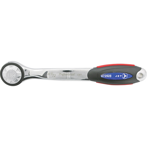 HT-1272 72-Tooth Ratchet Wrench, 1/2" Drive, Ergonomic Handle Pryde Industrial Inc.