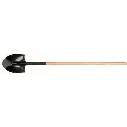 Pelle ronde, Lame Acier durci, Bois dur, Manche Droit Pryde Industrial Inc.