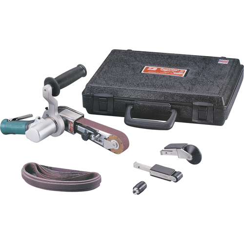 DYNAFILE&reg; III Abrasive Belt Machines, 1/4" - 1", 1/4" NPTF Pryde Industrial Inc.
