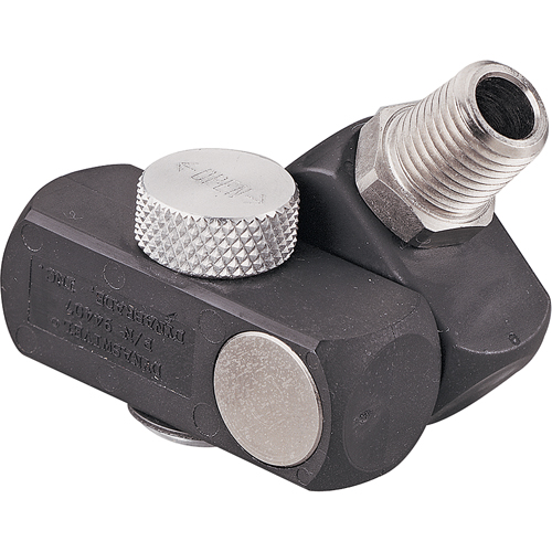 Swivel Connectors with Flow Control Pryde Industrial Inc.