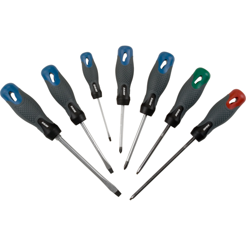 Screwdriver Set, 7 Pcs. Pryde Industrial Inc.