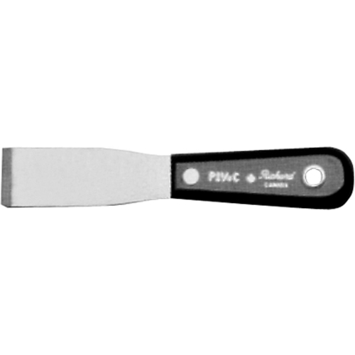 Putty Knife Chisel, Steel Blade, 1-1/4" Wide, Polypropylene Handle Pryde Industrial Inc.