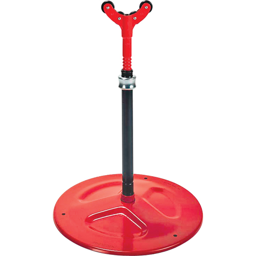 Support de tuyau ajustable no 46, 59-84 cm R&eacute;glage de la hauteur, 150 mm Capacit&eacute; max. de tuyau, 2500 lb Capacit&eacute; de charge max. Pryde Industrial Inc.