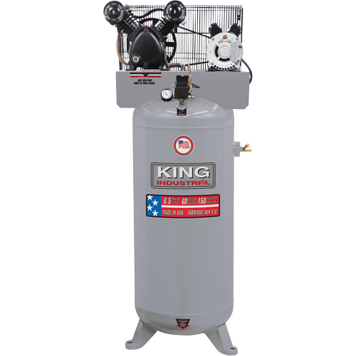 Compresseurs industriels, 50 gal. (60 gal. US) Pryde Industrial Inc.